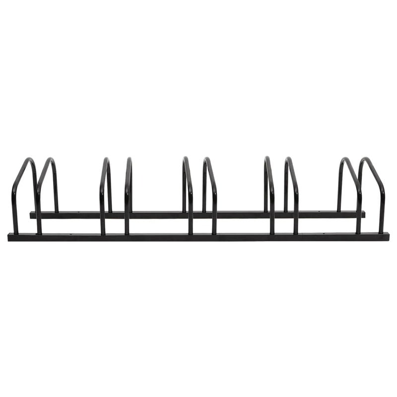 vidaXL Bike Rack for 4 Bikes Black Steel