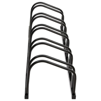 vidaXL Bike Rack for 4 Bikes Black Steel