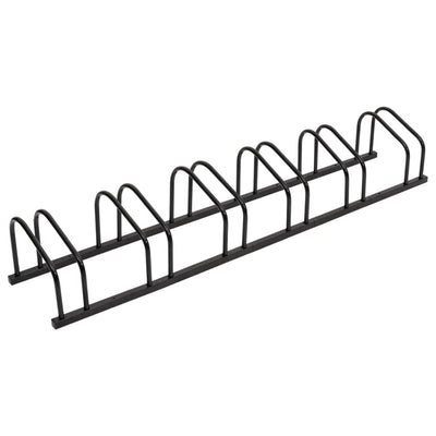 vidaXL Bike Rack for 4 Bikes Black Steel
