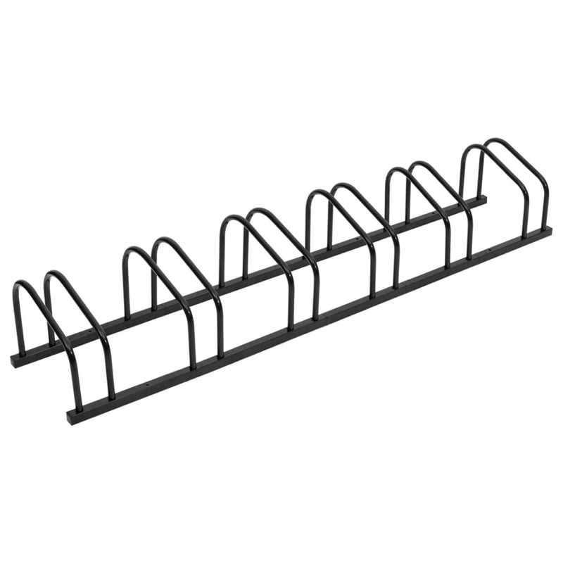 vidaXL Bike Rack for 4 Bikes Black Steel