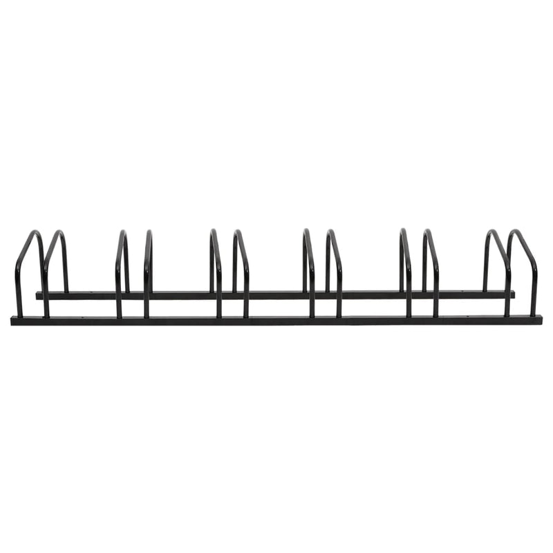vidaXL Bike Rack for 4 Bikes Black Steel