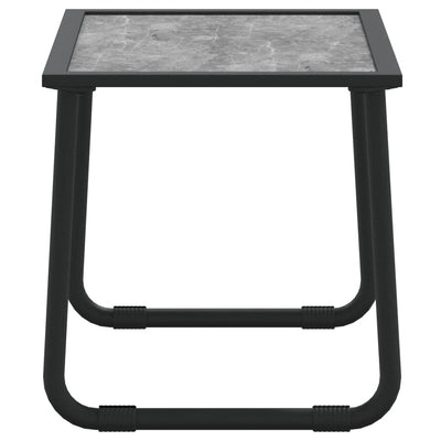 vidaXL 3 Piece Garden Lounge Set with Cushions Anthracite Steel