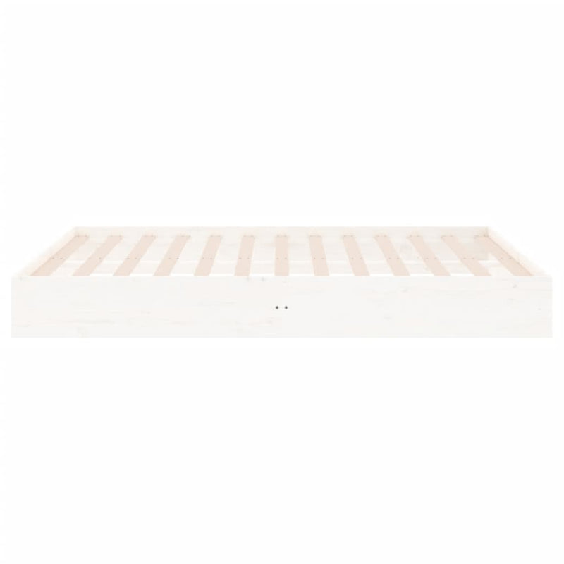 vidaXL Bed Frame 183x203 cm King Size Solid Wood