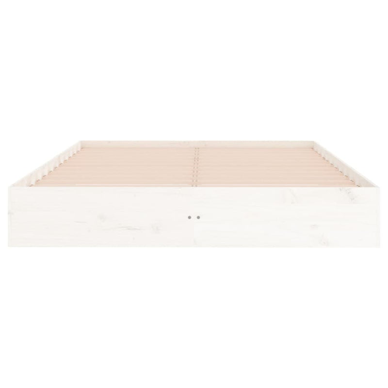 vidaXL Bed Frame 153x203 cm Queen Solid Wood