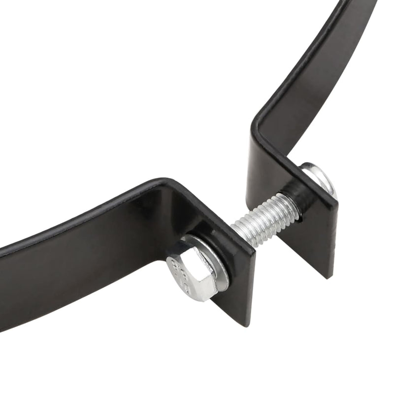 vidaXL Lawn Aerator Clamps 5 pcs with Spikes Ø 30 cm Iron