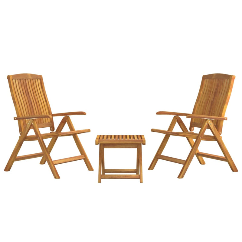 vidaXL 5 Piece Garden Lounge Set Solid Wood Teak