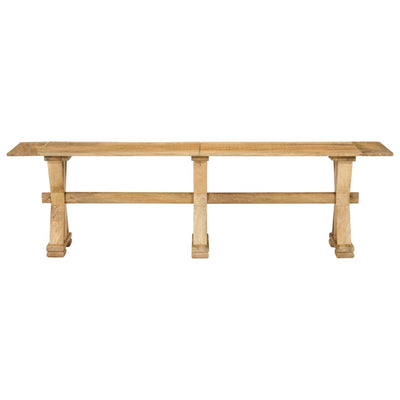 vidaXL Bench 110x35x45 cm Solid Wood Mango