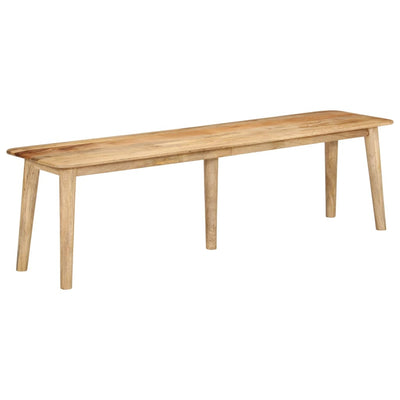 vidaXL Bench 110x35x45 cm Solid Wood Mango