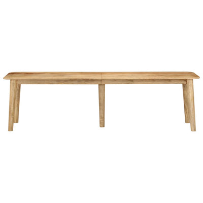 vidaXL Bench 110x35x45 cm Solid Wood Mango
