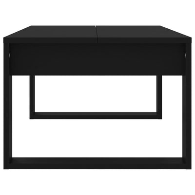 vidaXL Coffee Table Black 102x50x35 cm Engineered Wood