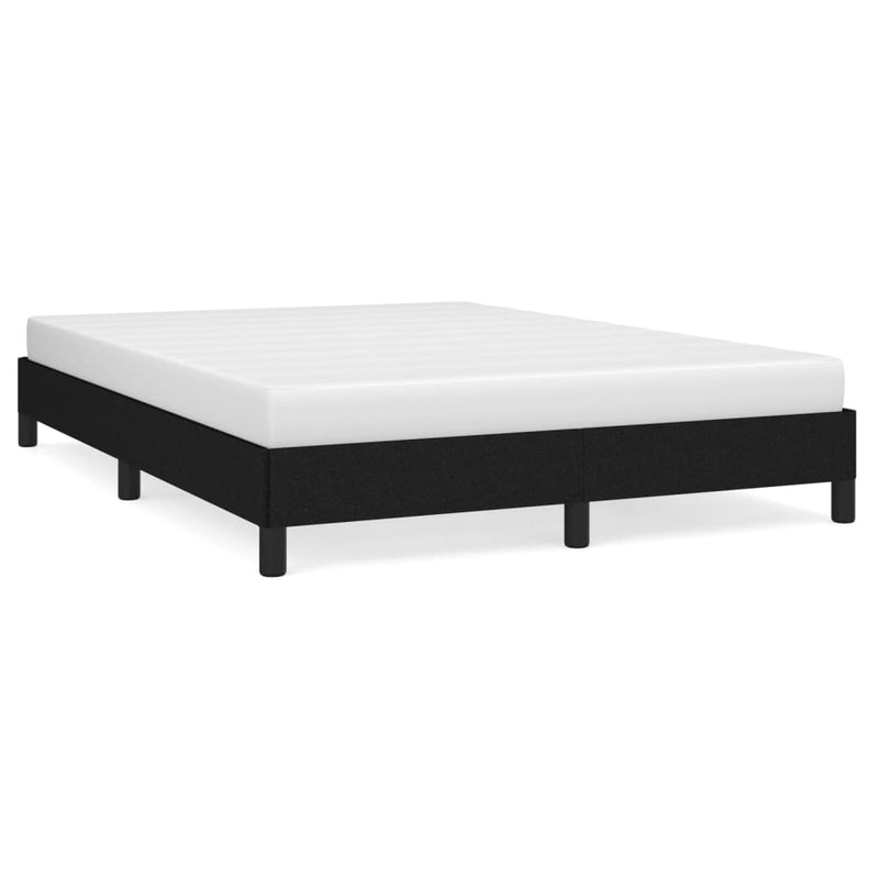 vidaXL Bed Frame without Mattress Dark Grey King Single Fabric