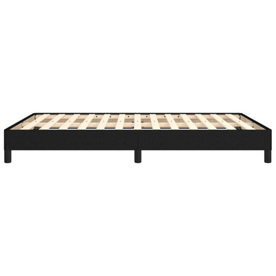 vidaXL Bed Frame without Mattress Dark Grey King Single Fabric