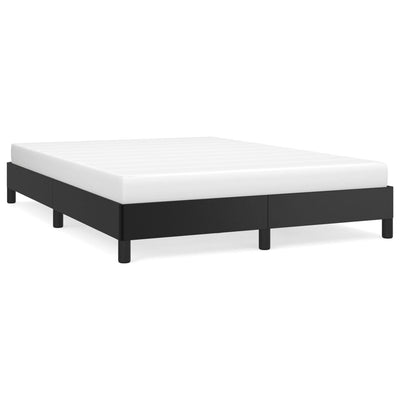 vidaXL Bed Frame without Mattress Black King Single Faux Leather