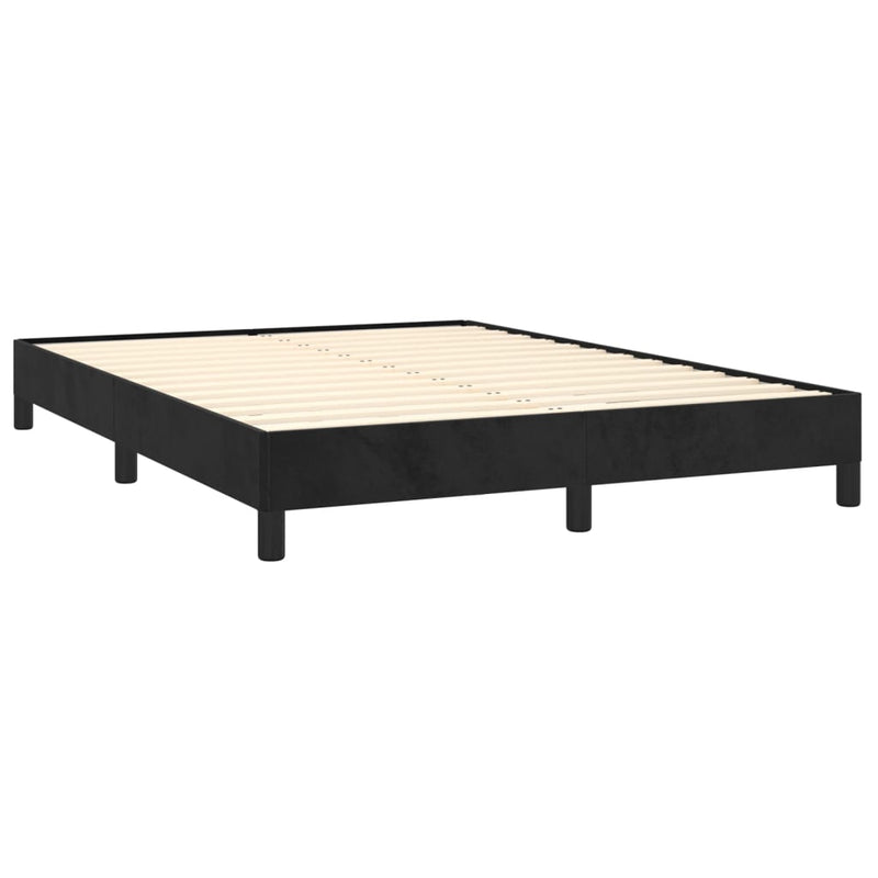vidaXL Bed Frame without Mattress Dark Grey King Single Velvet