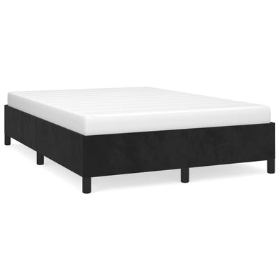 vidaXL Bed Frame without Mattress Dark Grey King Single Velvet