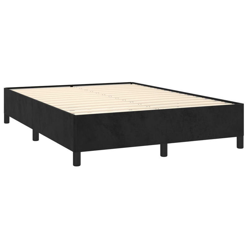 vidaXL Bed Frame without Mattress Dark Grey King Single Velvet