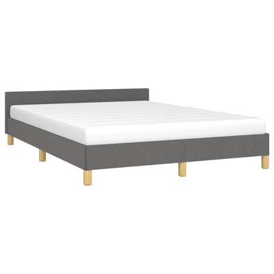 vidaXL Bed Frame without Mattress Black King Single Size Fabric