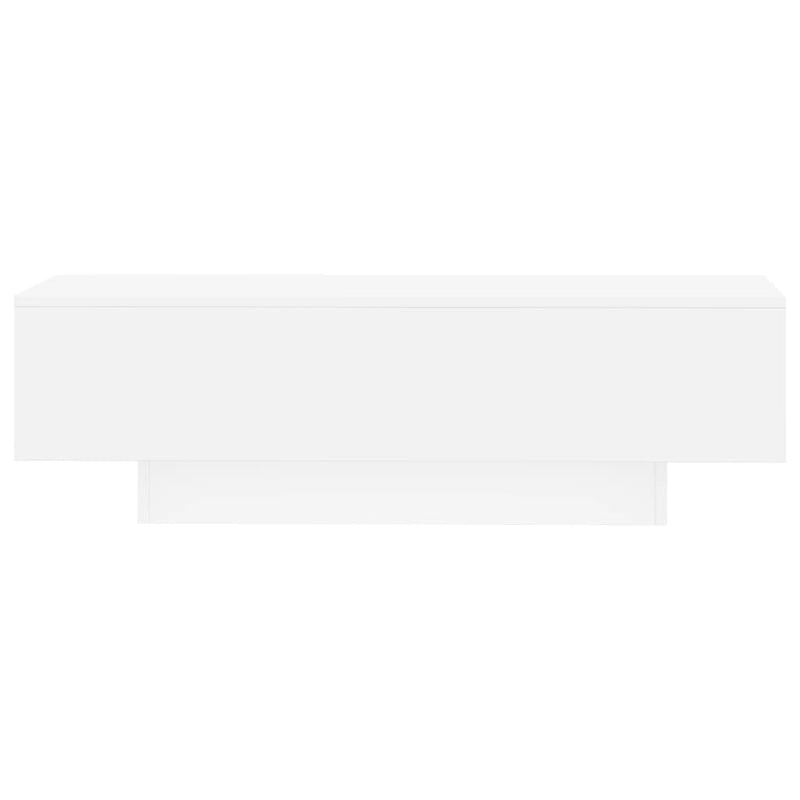 vidaXL Coffee Table Black 100x49.5x31 cm Engineered Wood