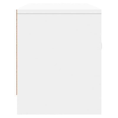 vidaXL TV Cabinet Black 102x30x37.5 cm Engineered Wood