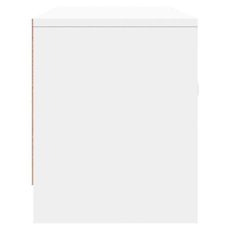 vidaXL TV Cabinet Black 102x30x37.5 cm Engineered Wood