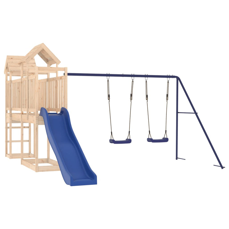 vidaXL Outdoor Playset Solid Wood Pine