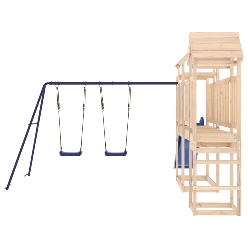 vidaXL Outdoor Playset Solid Wood Pine