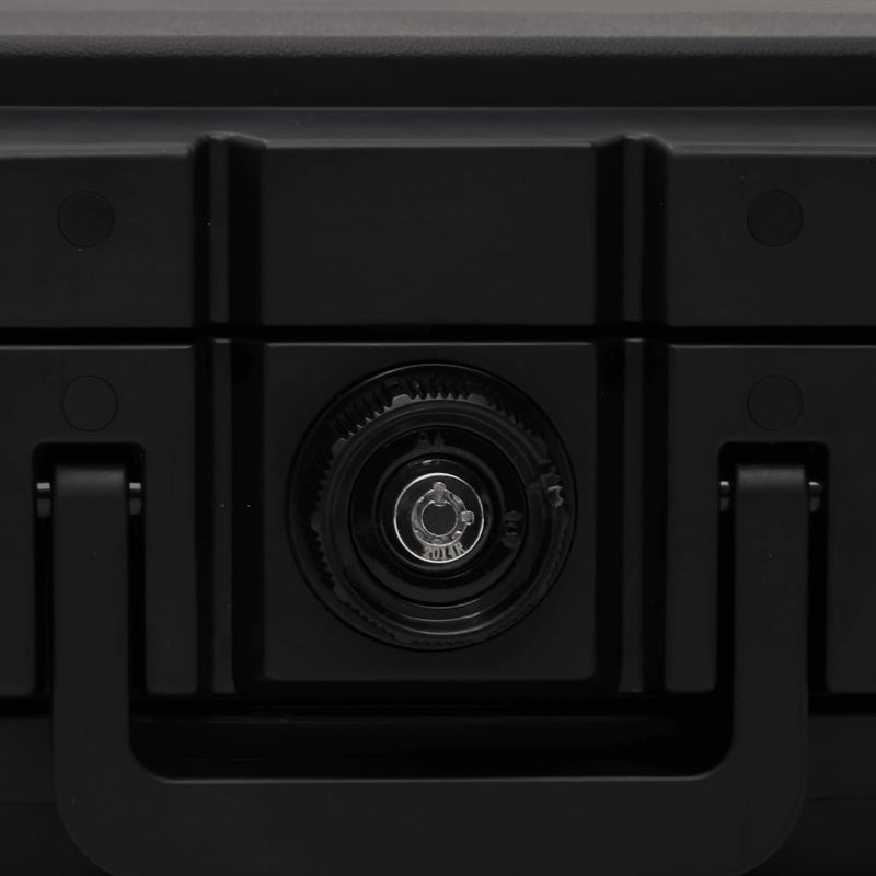 vidaXL Safe Box Black 38x32.5x16.5 cm