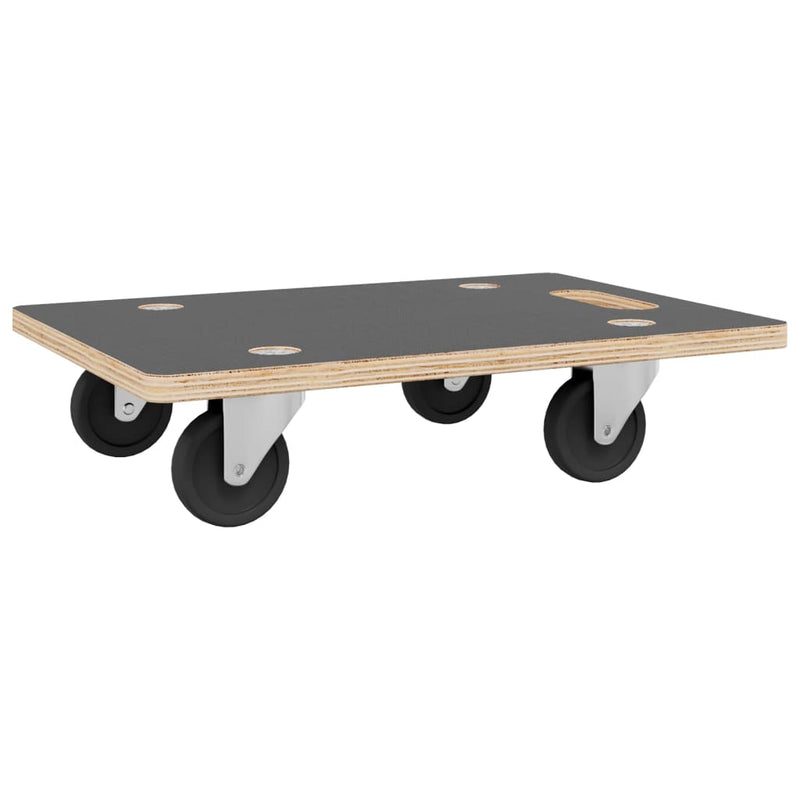 vidaXL Transport Trolleys 2 pcs Round Ø38x11.5 cm 250 kg