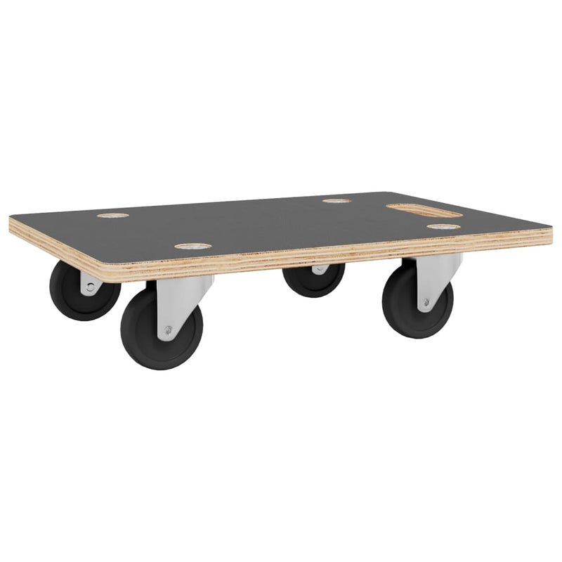 vidaXL Transport Trolleys 2 pcs Round Ø38x11.5 cm 250 kg