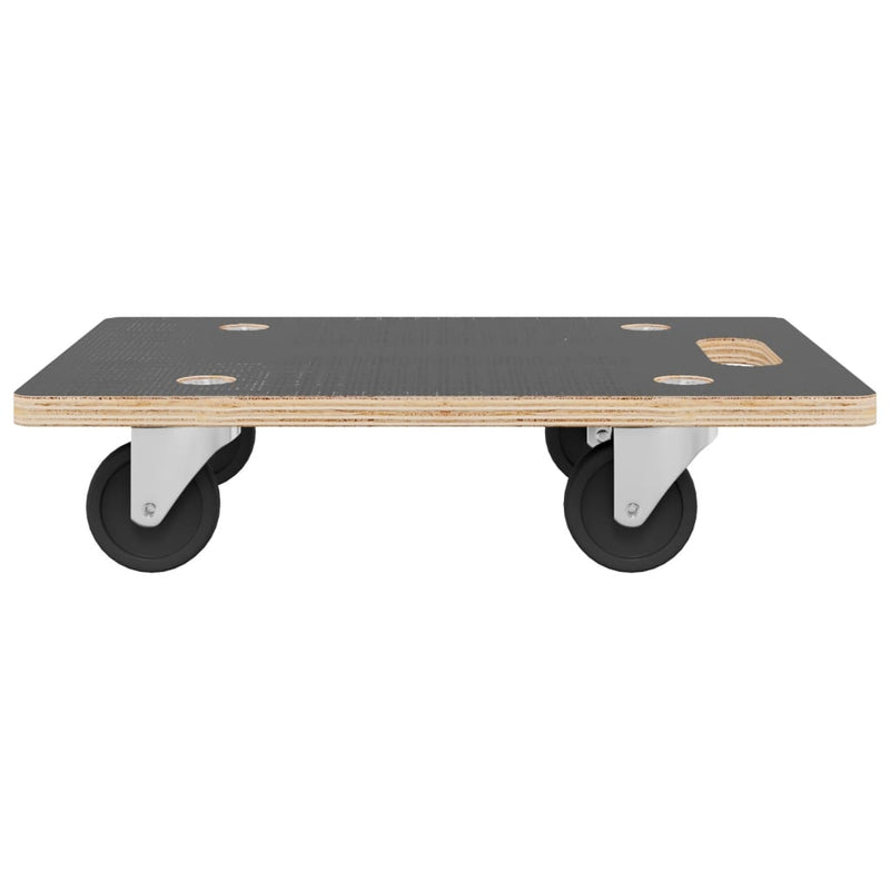 vidaXL Transport Trolleys 2 pcs Round Ø38x11.5 cm 250 kg