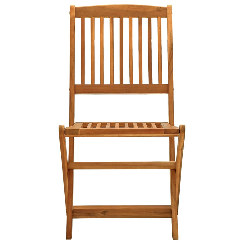 vidaXL 5 Pieces Garden Dining Set Solid Wood Acacia