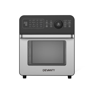 Devanti Air Fryer 18L Fryers Oil Free Oven Airfryer Kitchen Cooker Accessories