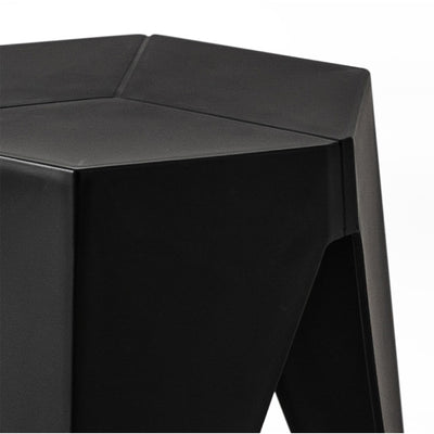 Artiss 2x Bar Stools Puzzle Plastic Foot Stool Black