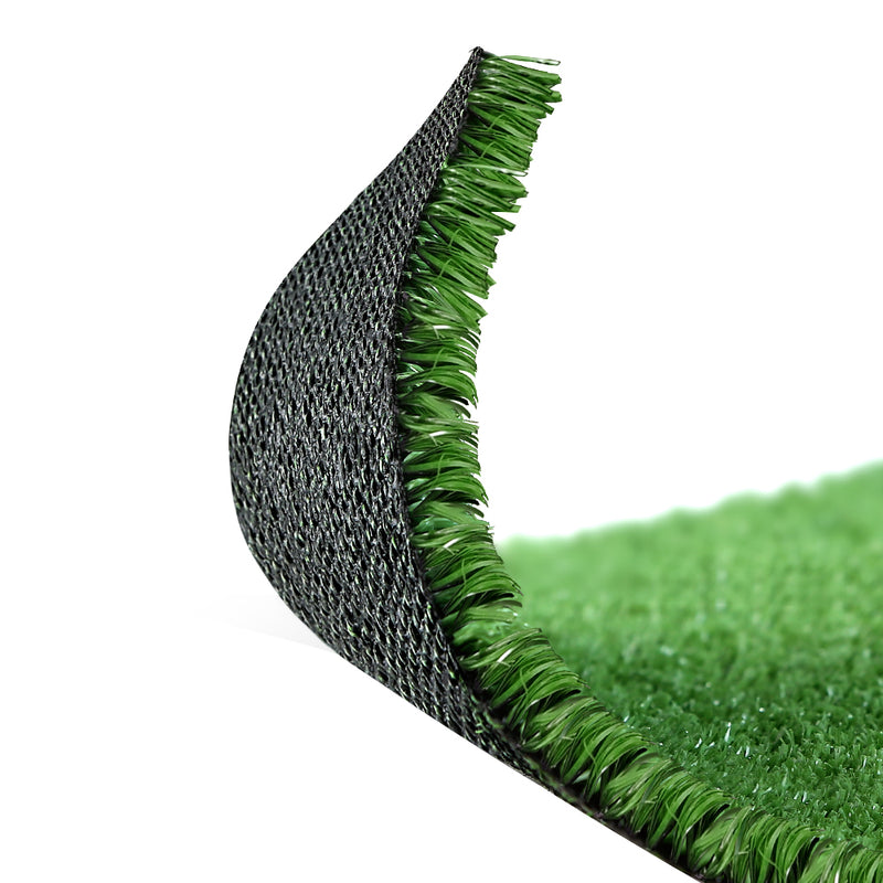 Prime Turf Artificial Grass 1mx10m 17mm Synthetic Fake Lawn Turf Plant Plastic Olive