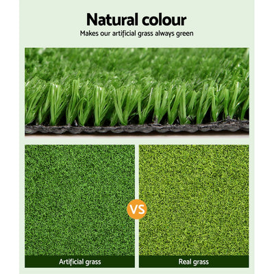 Prime Turf Artificial Grass Synthetic 20 SQM Fake Lawn 17mm 1X10M