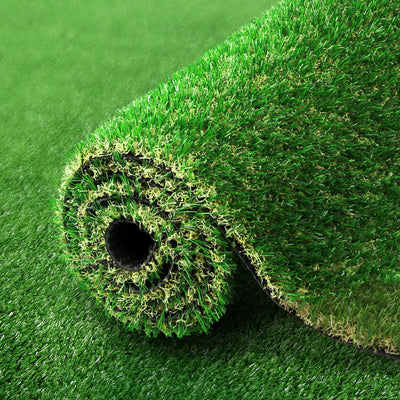 Prime Turf Artificial Grass 60SQM 30mm Synthetic Fake Lawn Turf Plastic Plant 4-coloured 2mx5m