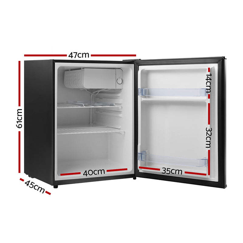 Devanti 70L Bar Fridge Black