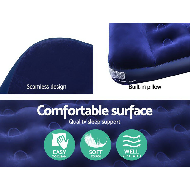 Bestway Single Size Inflatable Air Mattress - Navy