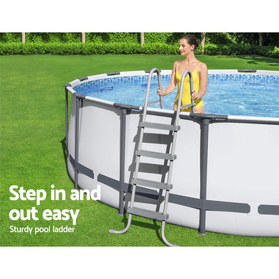 Bestway STEEL PRO MAX Frame Pool Above Ground Swimming Pools 15ft / 4.57m- 56439