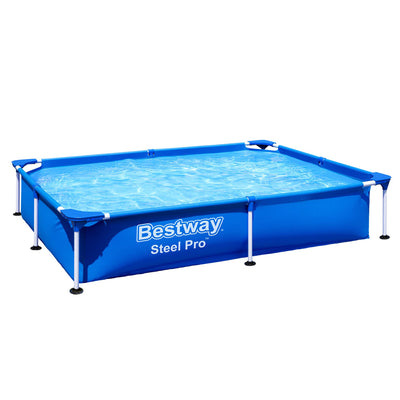 Bestway Swimming Pool Above Ground Frame Pools Outdoor Steel Pro 2.2 X 1.5M