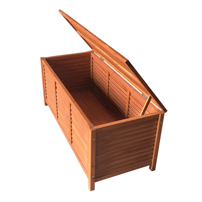 Gardeon Outoor Fir Wooden Storage Bench 