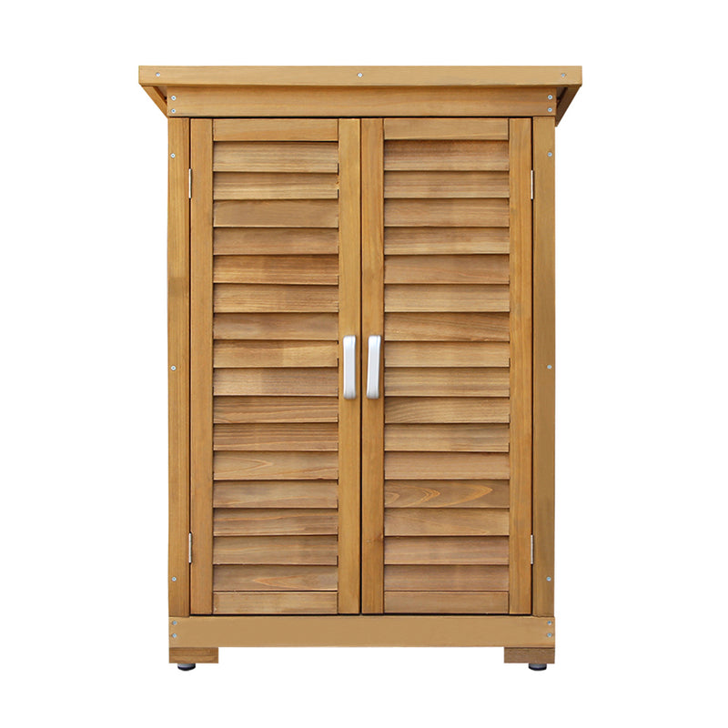 Gardeon Portable Wooden Garden Storage Cabinet