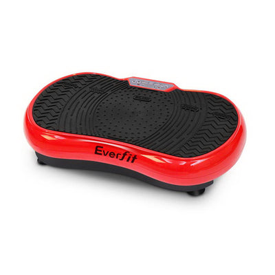 Everfit Vibration Machine Plate Platform Body Shaper Home Gym Fitness Red