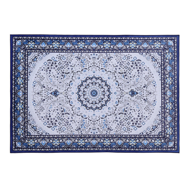 Artiss Floor Rugs Rug 200 x 290 Area Large Modern Carpet Soft Blue Living Room