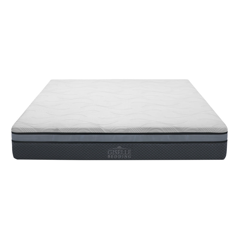 Giselle Bedding Memory Foam Mattress Bed Cool Gel 25cm King Single