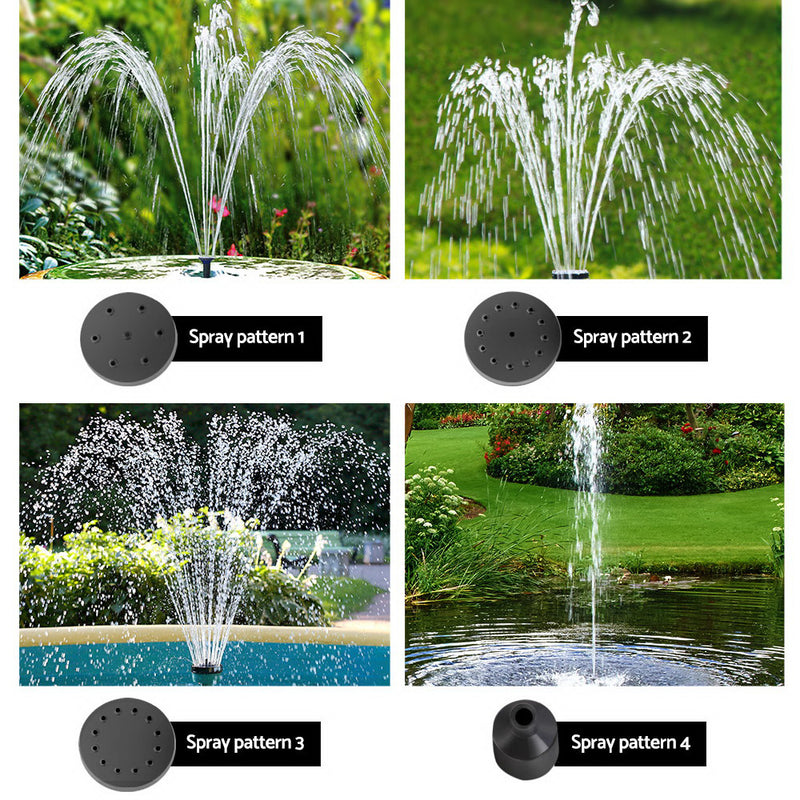 Gardeon Solar Pond Pump Submersible Water Fountain Kit 4FT