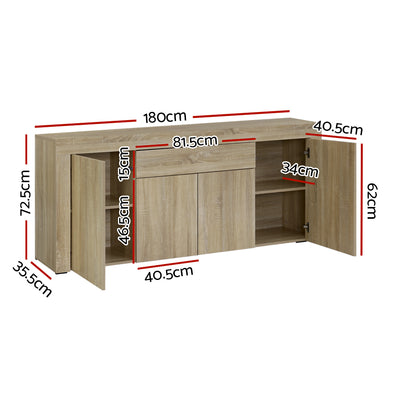 Artiss Buffet Sideboard - DANA Oak