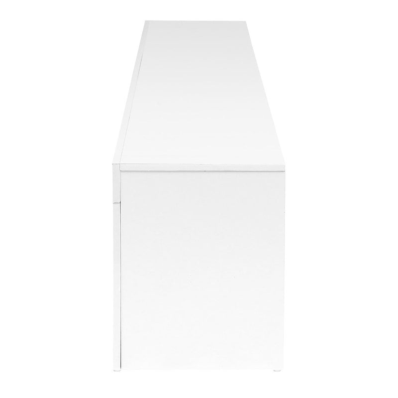 Artiss Entertainment Unit TV Cabinet LED 145cm White Angus