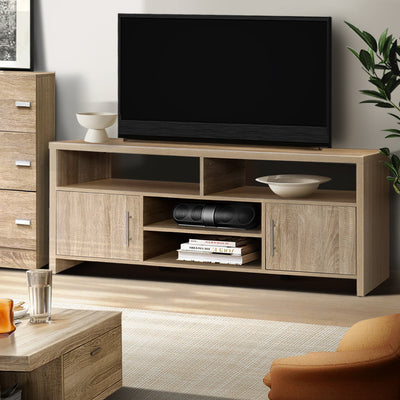 Artiss TV Cabinet Entertainment Unit 140cm Oak Ken