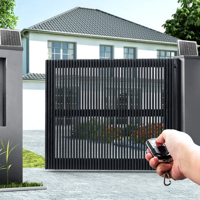 LockMaster 600KG Swing Gate Opener Auto Solar Power Electric Kit Remote Control